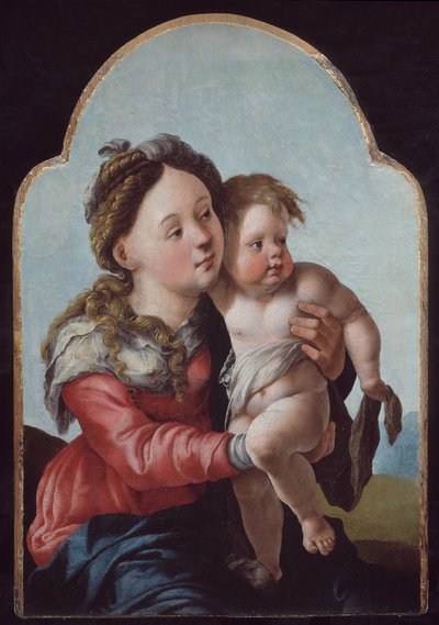 Madonna en Kind door Jan van Scorel